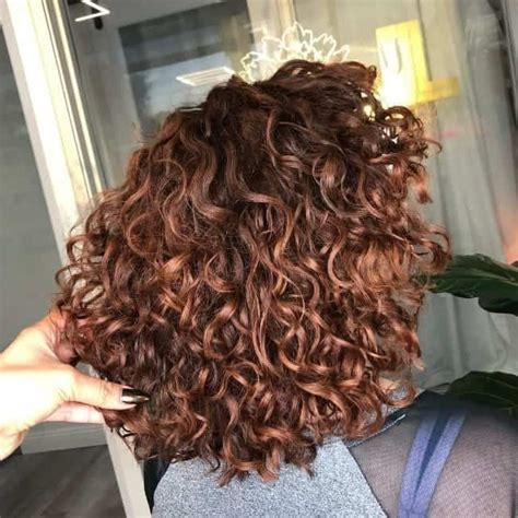 copper highlights on dark brown curly hair|35 Gorgeous Copper Brown Hairstyles for 2024